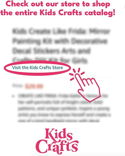 Kids Crafts Soar like Amelia Textured Wall Art Weaving Craft Kit Arts and Crafts DIY Crafts for Girls