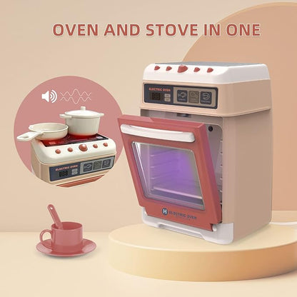 Play Kitchen Toys for 3 4 5 6 7 8 Year Old, Pretend Play Kitchen Appliances Toy Set with Blender, Coffee Maker, Mixer and Toaster,Christmas & Birthday Gifts for Kids Age 3-5 4-6 6-8 Girls