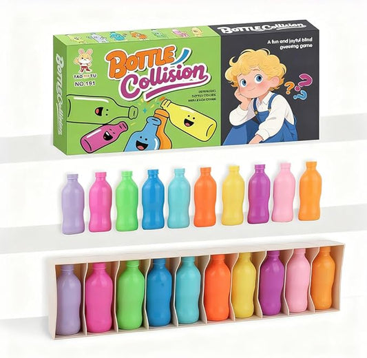 Aerbee Bottle Color Matching Toys, Fun Toys for Kids, Interesting Match The Bottle Color Game - Family Games for Kids and Adults, Fun Party Games for Groups, Festival Unique Gift for 3+ Kid Birthday