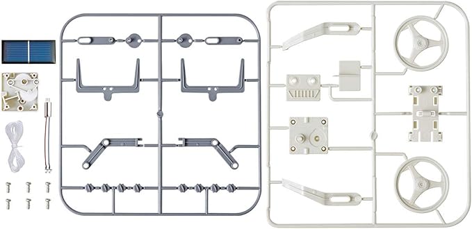 4M 3-In-1 Mini Solar Robot – STEM Toys DIY Green Science Eco-Engineering Building Kit Gift for Kids, 4M Mini Solar Robot 3 In 1