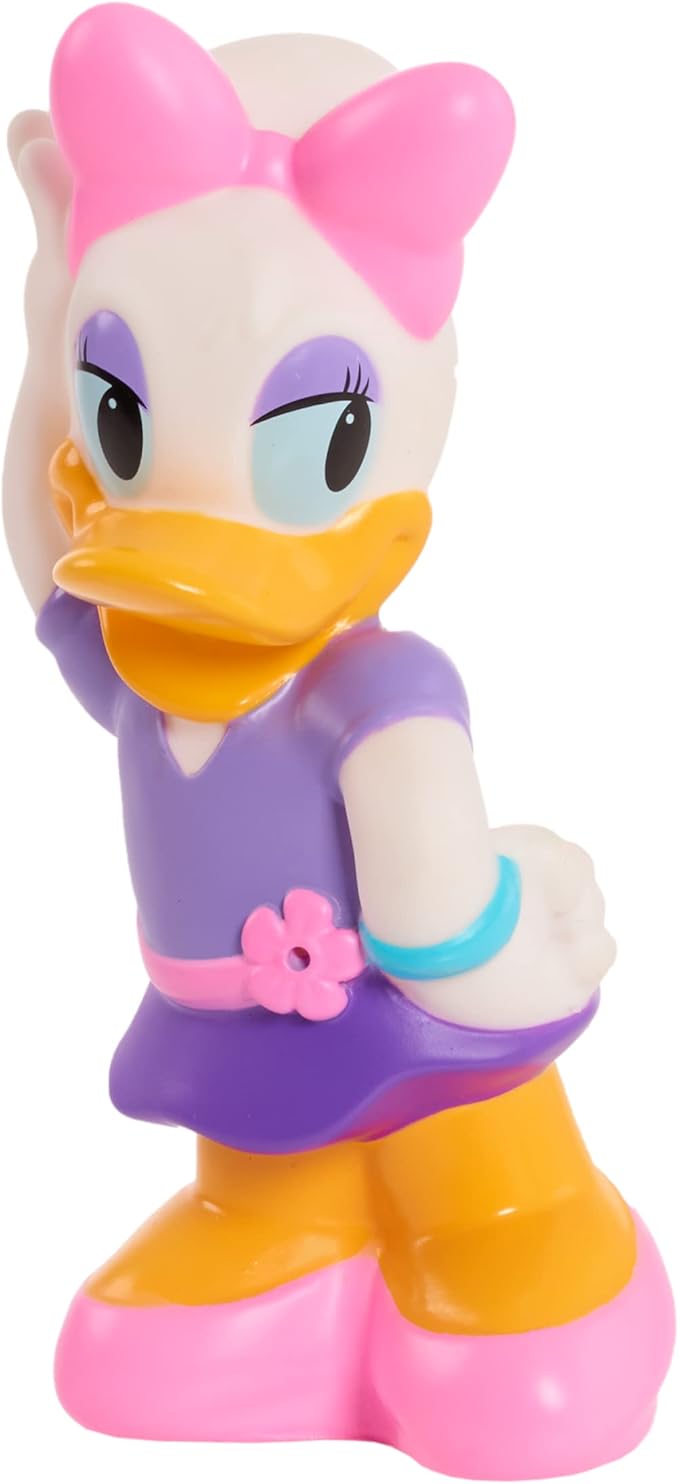 Disney Junior Minnie Mouse 3-Pack Bath Toys, Figures Include Minnie Mouse, Daisy Duck, and Figaro, Kids Toys for Ages 3 Up by Just Play