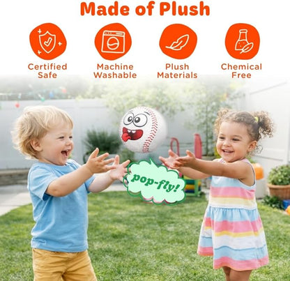 Move2Play, Hilariously Interactive Toy with Music & Sound Effects for Boy & Girl | Ball for Toddler & Baby | 6, 12, 18+ Months | 1, 2, 3+ Year Old
