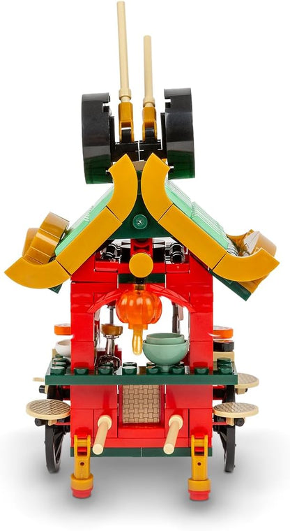 Brick Loot Exclusive Sushi Cart Bar Custom Designed Model Compatible with Major Block Brands Fun and Creative Boys and Girls Building Set