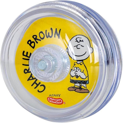 Duncan Toys Imperial Yo-Yo, x Peanuts Imperial Yo-Yo, Beginner Yo-Yo with String, Steel Axle and Plastic Body, Charlie Brown