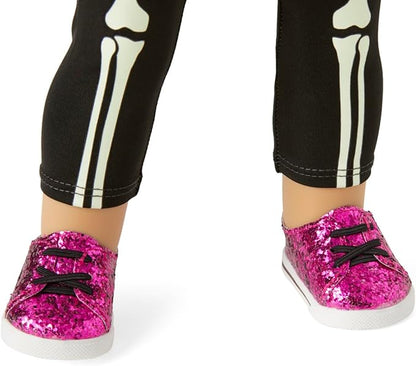 American Girl You, Glow Girl! Skeleton Costume