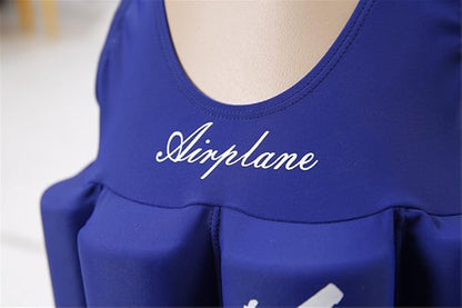 Baby Kids Floatation Suit Float One-Piece Swimwear Buoyancy for Girls Boys 1-8Years