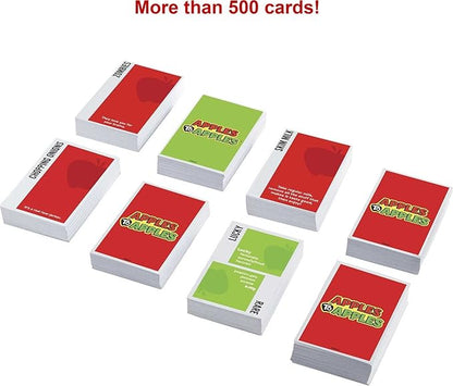 Mattel Games Apples to Apples Card Game with Family-Friendly Words to Make Crazy Combinations for Kids, Adults, Families, Parties