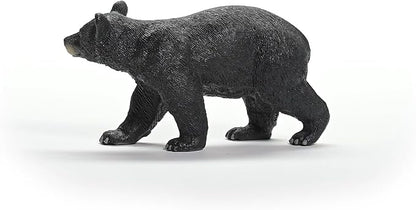 Schleich Wild Life New 2024 Wild Animal Toy American Black Bear Figurine