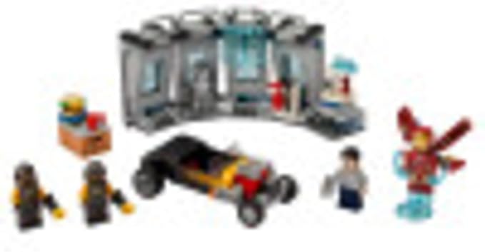 LEGO Marvel Avengers Iron Man Armory 76167 Building Kit (258 Pieces)
