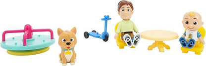 CoComelon Deluxe Pop n' Play House - Transforming Playset - Features JJ, JJ’s Dad, Bingo The Puppy, and Home Accessories – Toys for Kids, Toddlers, and Preschoolers