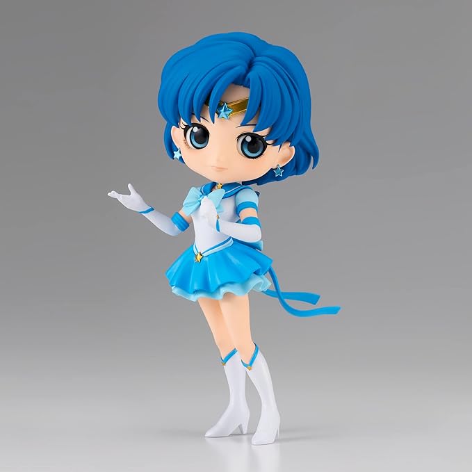 Banpresto - Pretty Guardian Sailor Moon Cosmos The Movie - Eternal Sailor Mercury (ver. A), Bandai Spirits Q Posket Figure