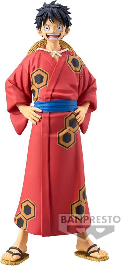 Banpresto - One Piece - Wanokuni Monkey D. Luffy (Yukata ver.), Bandai Spirits DXF ~The Grandline Series~ Figure