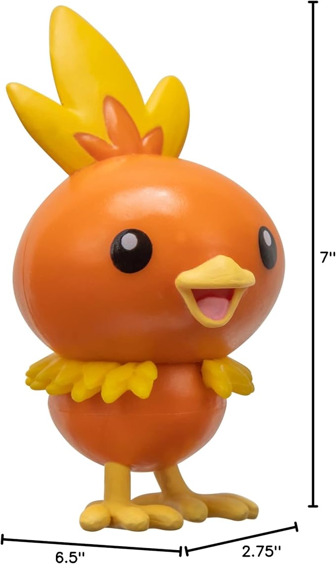 Pokémon Battle Figure 2 Pack - Features 4.5-Inch Greninja and 2-Inch Torchic Battle Figures with Accessory - Amazon Exclusive