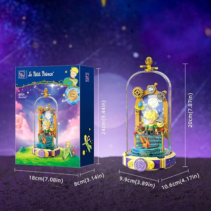 PANTASY Le Petit Prince Starry Gate Building Block Set – Creative DIY Model with Minifigure & Dust Cover Gift Adults and Kids Premium Building Blocks for Home Decor