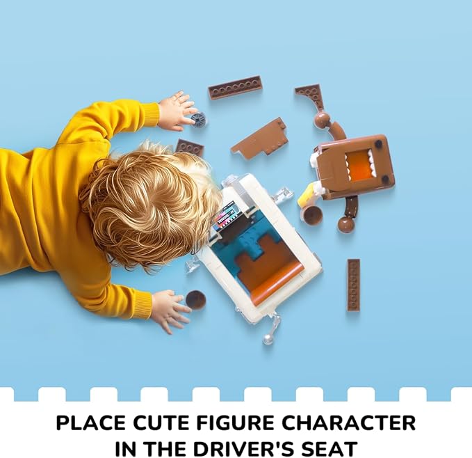 Cabagii Retro Car Building-Bricks Set, Collectible Toy Building Sets for Kids, Gift for Boys, Girls and Gamers Ages 8 and Up, Vintage Vehicle Construction Building Model