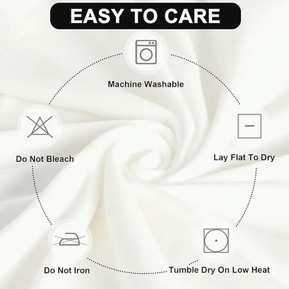 Festicorp Recliner Chair Covers Real Velvet 4-Pieces Recliner Covers for Small Lazy Boy Recliner Chair Stretch Recliner Sofa Slipcovers Furniture Protector with Side Pocket & Elastic Bottom, Off White