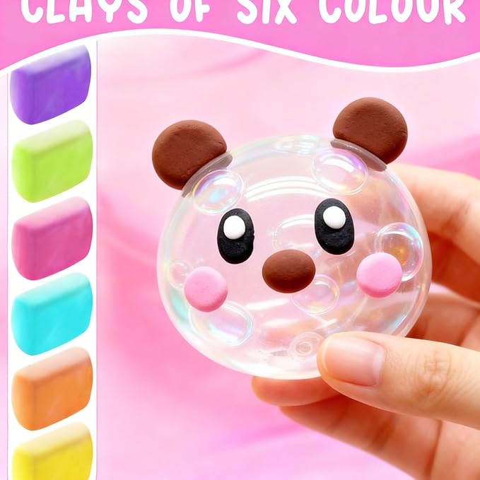 Jimcii Make Your Own Nano Tape Bubble Kit for Kids, Birthday Gifts for 4 5 6 7 8 9 10 11 12 Year Old Girls Girl Grandkids, Kids Toys for Girls 4-6 6-8 7-8 8-10 10-12