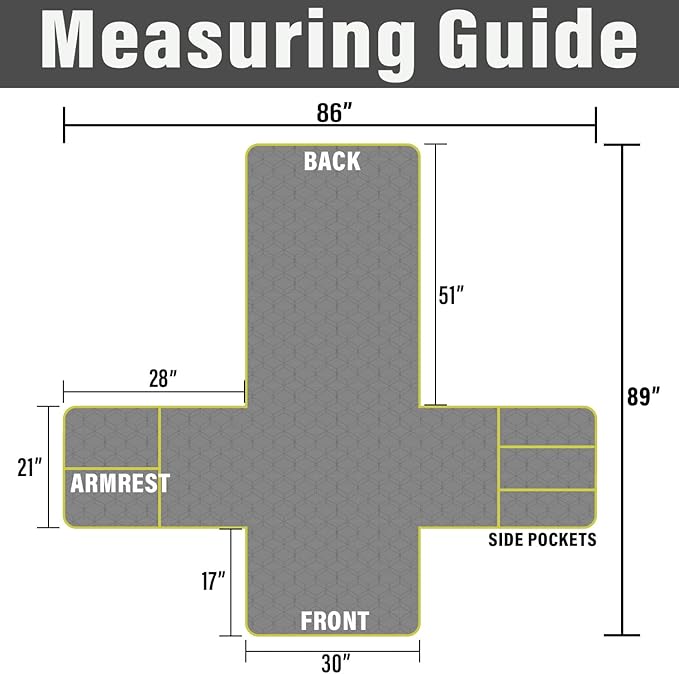 Recliner Chair Covers Sofa Slipcover Non-Slip Chair Couch Cover Machine Washable Furniture Protector with Straps for Dogs (Beige, 30inch Recliner)