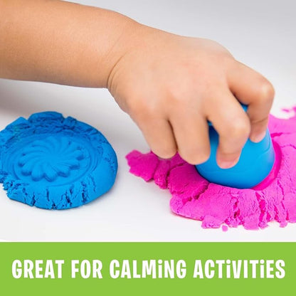 Educational Insights Playfoam Sand Sensory Set - Non-Toxic Play Sand Toys for Toddlers, Squishy Sensory Bin Filler for Home or Preschool Classroom, Moldable Crafting Compound, Kids Ages 3+