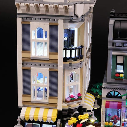 BRIKSMAX Led Lighting Kit for Assembly Square - Compatible with Lego 10255 Building Blocks Model- Not Include The Lego Set