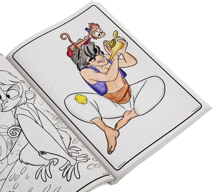 Crayola Disney Coloring Book (288pgs), Disney Sticker & Coloring Book for Kids, Disney Toys & Gifts, Gift for Girls & Boys, 3+