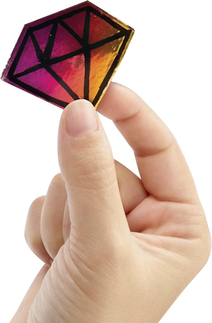 Shrinky Dinks Creative Pack, 25 Sheets Crystal Clear, Kids Art and Craft Activity Set, Kids Toys for Ages 6 Up by Just Play