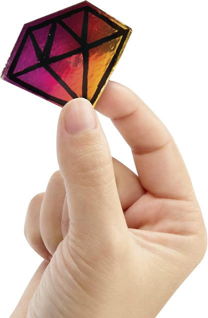 Shrinky Dinks Creative Pack, 25 Sheets Crystal Clear, Kids Art and Craft Activity Set, Kids Toys for Ages 6 Up by Just Play