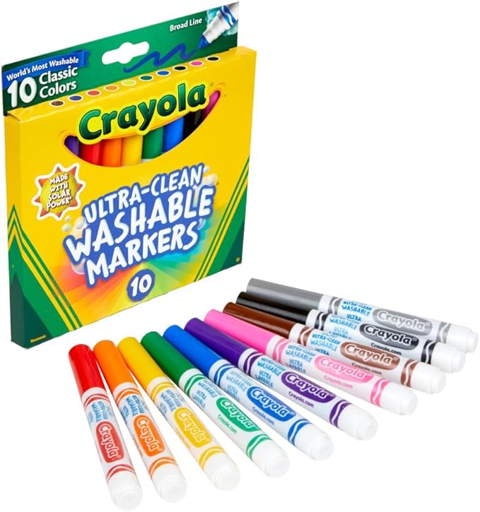 Crayola Art Supplies Set (80ct), Crayons, Markers & Colored Pencils, Coloring Supplies for Classrooms & Teachers, Gift for Kids [Amazon Exclusive]