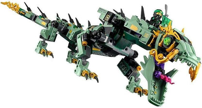 LEGO NINJAGO Movie Green Ninja Mech Dragon 70612 Ninja Toy with Dragon Figurine Building Kit (544 Pieces)
