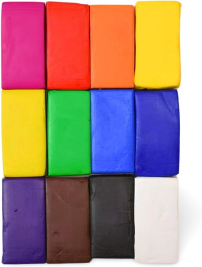 Sculpey Premo: Multipack - Classic Mixing Colors - 12 Shades, 1oz Bars, Sampler Pack, Non-Toxic, Sculpt-Model Projects, Adult Arts-Crafts Supplies