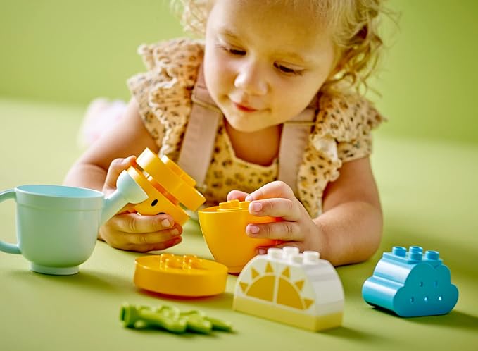 LEGO DUPLO My First Growing Carrot 10981, Stacking Toys for Babies 1.5+ Years Old with 4 Vegetable Bricks, Learning Educational Toy for Toddlers