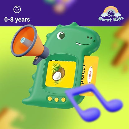 Talking Flash Cards, Educational Toys, Speech Therapy, Autism Toys, Montessori, Sight Words, Language Learning, Kids 1-6 Years Old, Alphabet, Numbers, Educational Flash Cards.