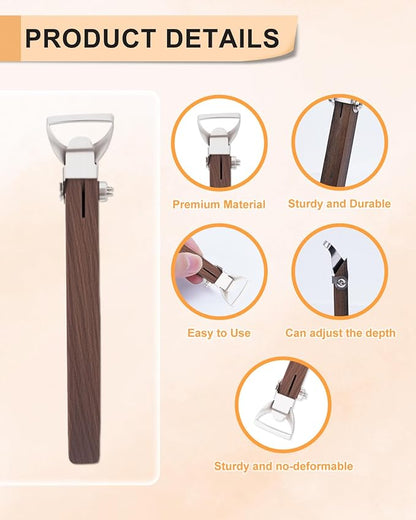 eZAKKA Mug Handle Carving Tool, Pottery Handle Making Tools Set for Pottery Ceramic Mug Handle Molds for Clay, Style 2