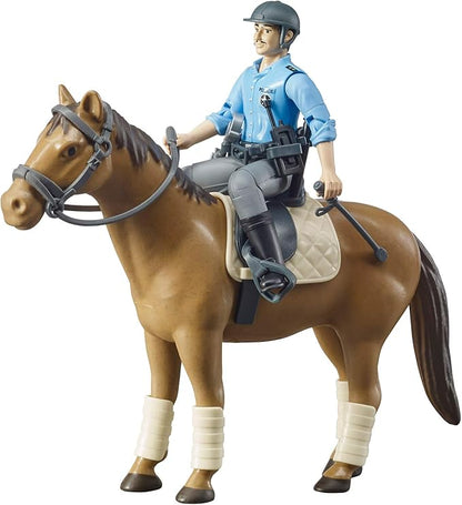 Bruder 62507 bworld Policeman with Horse