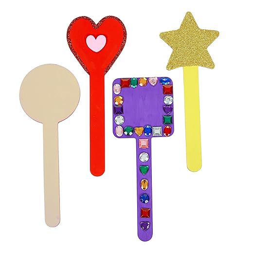 Colorations® Decorate Your Own Shaped Craft Sticks- Set of 20