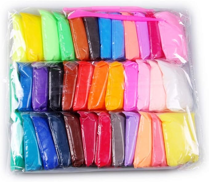 36 Colors Magic Clay Nature Color DIY Air Dry Clay with Tools as Best Present for Children Toy for Kids