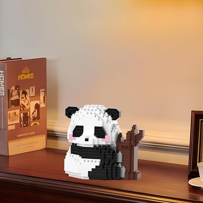 Mini Building Blocks- Hug Tree Panda, Party Favors- Micro Blocks Panda Toy for Kids 6 7 8 9 10+, Mini Blocks Building Sets for Adults, Easter/Birthday for Boys and Girls(536PCS)