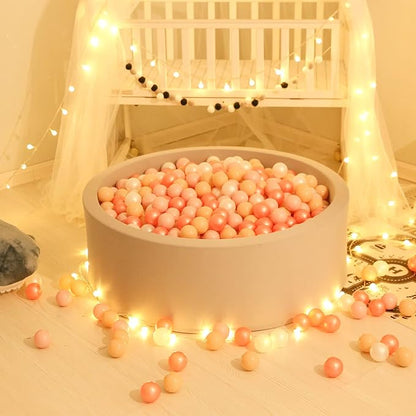 GOGOSO Ball Pit Balls for Toddles, Kids Plastic Balls for BallPit, Pool, Baby Party Accessories, Birthday Decoration 50 100 200 500 1000