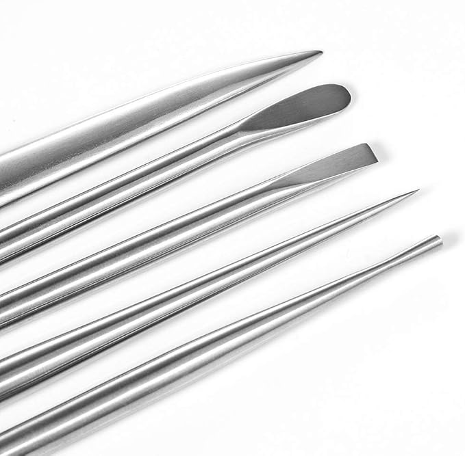 Ceramic Pottery & Clay Ribbon Sculpting Tool Kit (Set of 5)