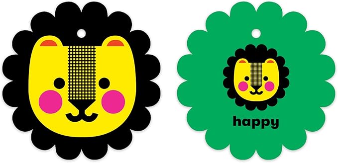 Mudpuppy How Are You Feeling? — Shaped Flashcards 10 Durable Double Sided Animal Emotion Cards And Reclosable Ring With Colorful Art For Ages 1+ Great For Preschool Or Travel For Teachers And Parents