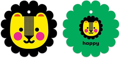 Mudpuppy How Are You Feeling? — Shaped Flashcards 10 Durable Double Sided Animal Emotion Cards And Reclosable Ring With Colorful Art For Ages 1+ Great For Preschool Or Travel For Teachers And Parents