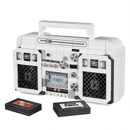 Retro Mini Radio Building Blocks Set Gifts for Christmas, Birthday, Valentine's Day, Thanksgiving, 645pcs Vintage Radio Toys Model for Adults Girls Boys Kid Toys