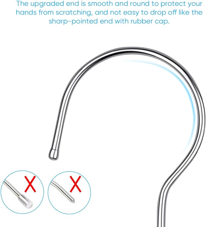 Fayleeko Wire Hangers Coat Hangers Strong Heavy Duty Stainless Steel Metal Hangers Ultra Thin Space Saving Clothes Hangers (30 Pack 16.5 Inch)