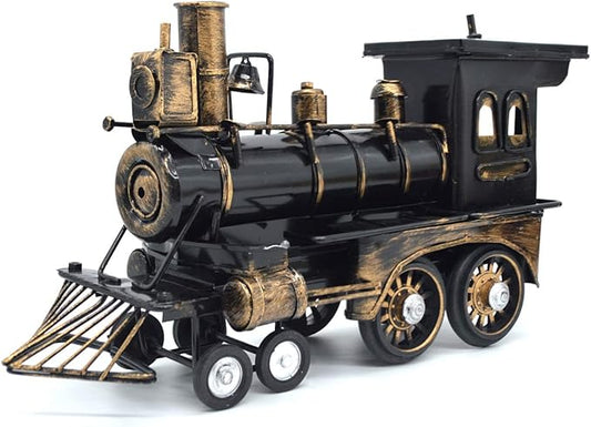 Sooye Diecast Model Locomotive Classic Locomotive Collectible Model Train Classic Home Decor (Locomotive)