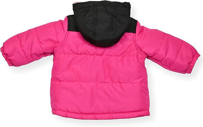 Arctic Quest Little Girls Bib Snow Pants and Ski Jacket Water-Resistant Snowsuit For Kids Winter Jacket For Girls