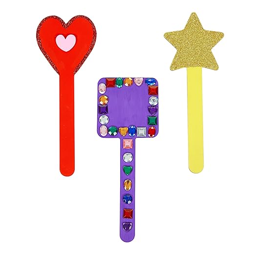 Colorations® Decorate Your Own Shaped Craft Sticks- Set of 20