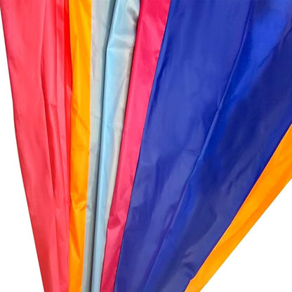 SPINFOX Multicolored Parachute - 6FT, 10FT, 20FT with Handles for Kids Indoor Outdoor Play