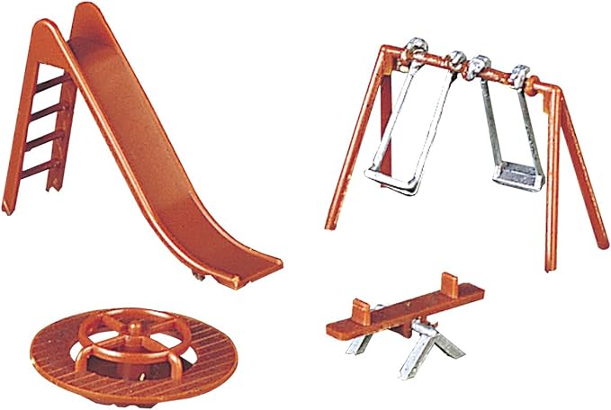 Bachmann Trains - Scenery Accessories - PLAYGROUND EQUIPMENT - HO Scale