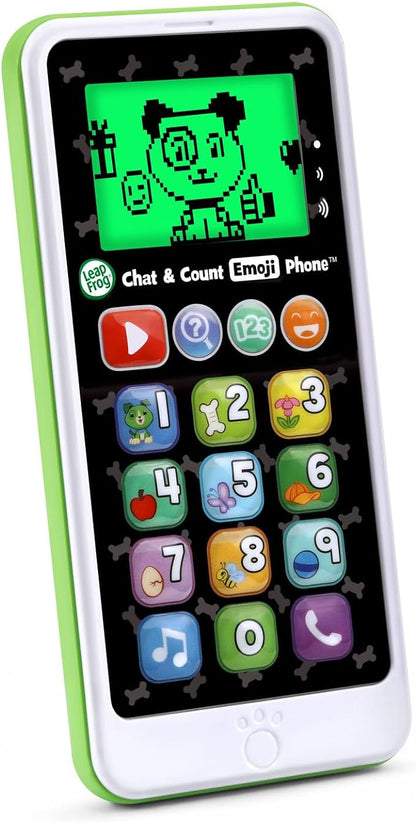 LeapFrog Chat and Count Emoji Phone, Green