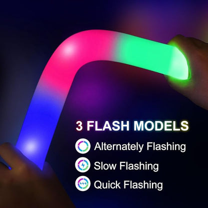 236 PCS Glow in the Dark Party Supplies, Girls Party Favors, 12 PCS Foam Glow Sticks, 12 PCS LED Glasses, 12 PCS Bunny Ear Headband, 100 PCS Glow Sticks and 100 PCS Connectors